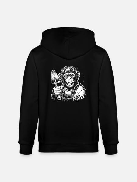 Maçon - Veste à capuche bio CULTIVATOR Stanley/Stella Unisexe - noir