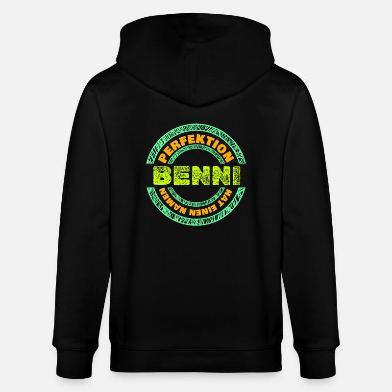 Cadeau pour Benni - Veste à capuche bio CULTIVATOR Stanley/Stella Unisexe - noir