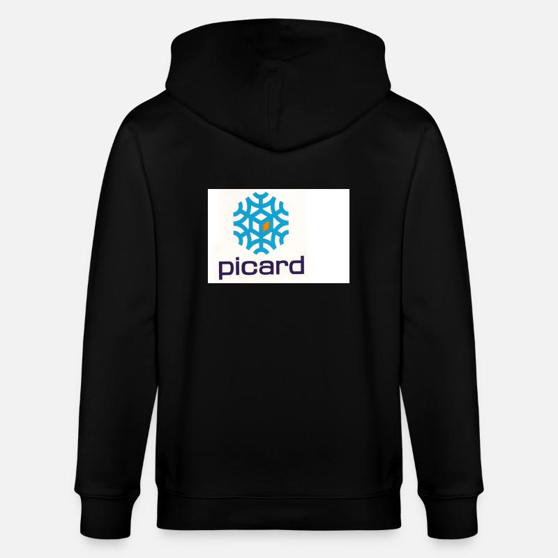 picard - Veste à capuche bio CULTIVATOR Stanley/Stella Unisexe - noir