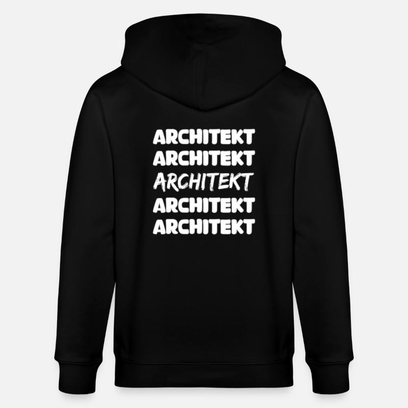 Architecte du poste - Veste à capuche bio CULTIVATOR Stanley/Stella Unisexe - noir