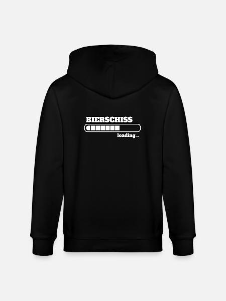 Bierschiss loading - WC - Stanley/Stella Unisex Bio-Kapuzenjacke CULTIVATOR  - Schwarz