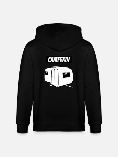 Camperin - Veste à capuche bio CULTIVATOR Stanley/Stella Unisexe - noir