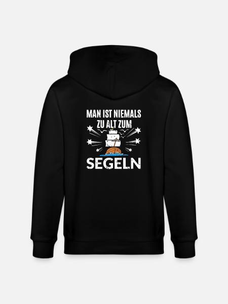 Segeln Segler - Stanley/Stella Unisex Bio-Kapuzenjacke CULTIVATOR - Schwarz