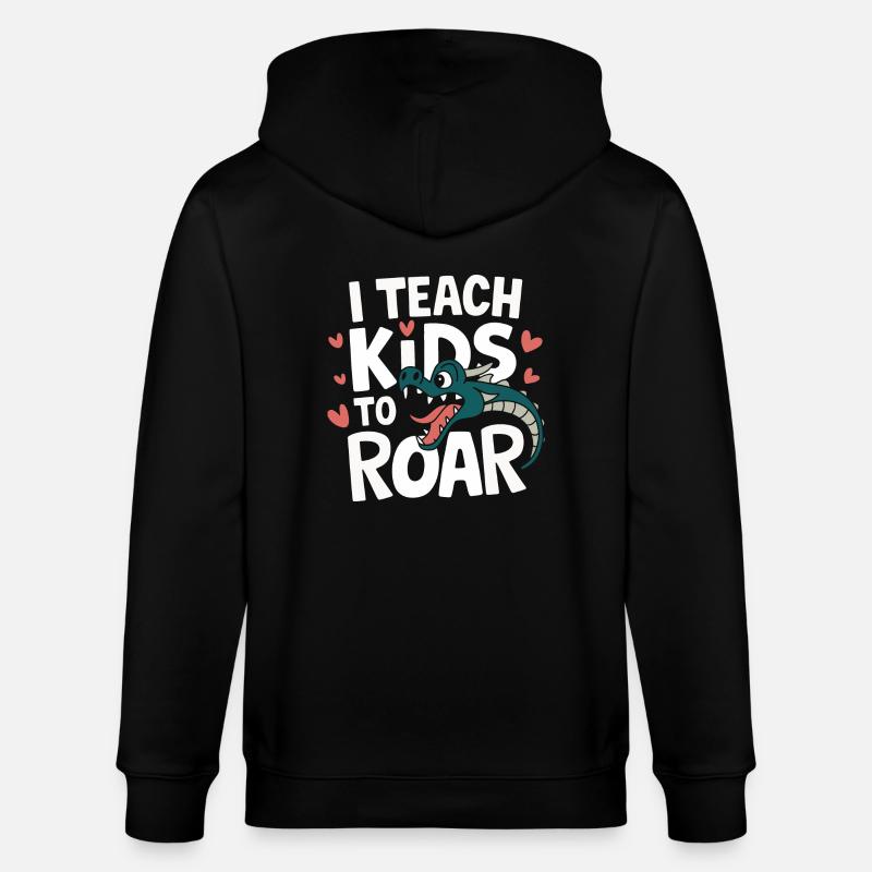 Speech Therapist Speech Therapy - Stanley/Stella CULTIVATOR  Unisex Organic Hooded Jacket - black