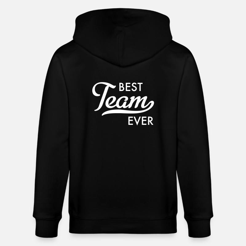 Meilleure équipe - Veste à capuche bio CULTIVATOR Stanley/Stella Unisexe - noir