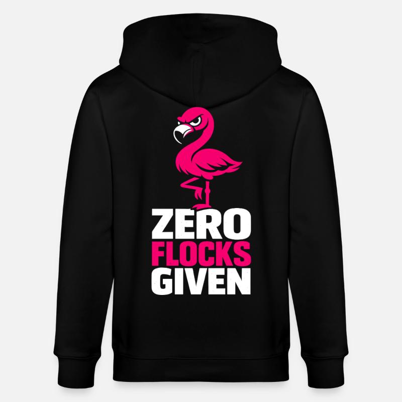 Zero Flocks Given - Stanley/Stella Unisex Bio-Kapuzenjacke CULTIVATOR  - Schwarz