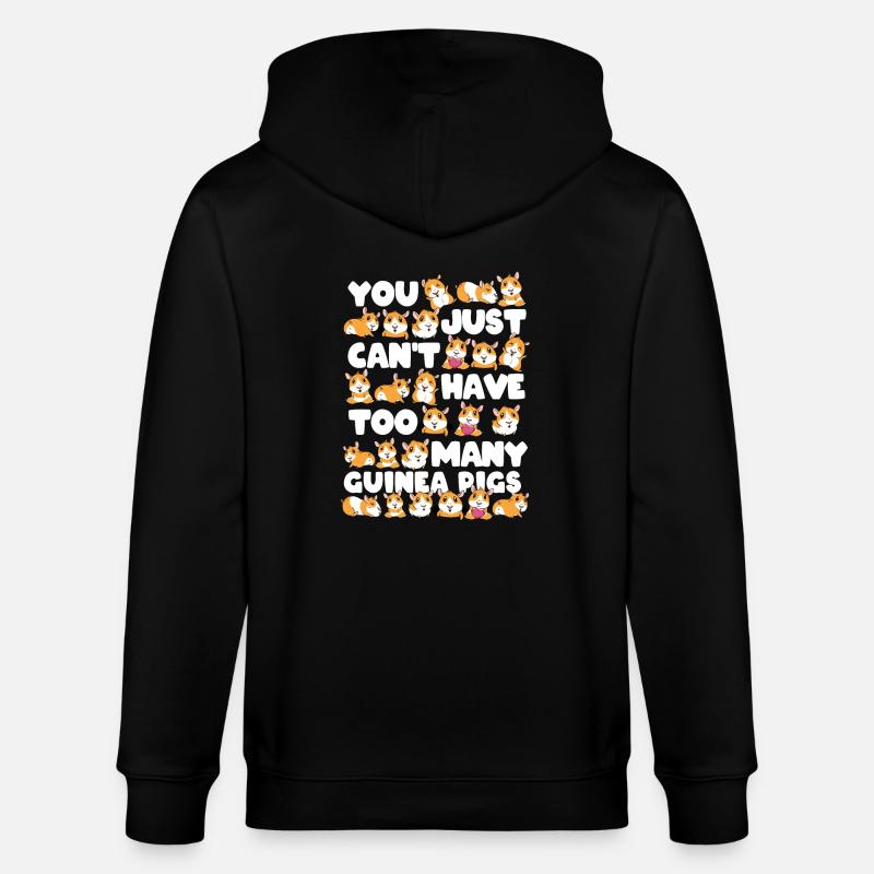 Cobayes - Veste à capuche bio CULTIVATOR Stanley/Stella Unisexe - noir