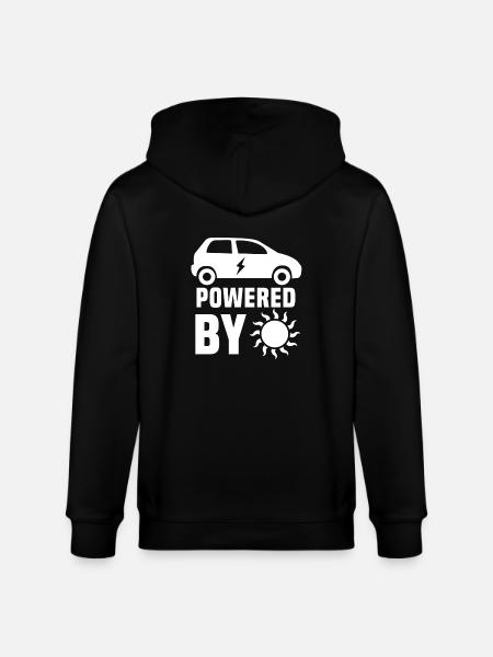 Electric car - Stanley/Stella CULTIVATOR Unisex Organic Hooded Jacket - black