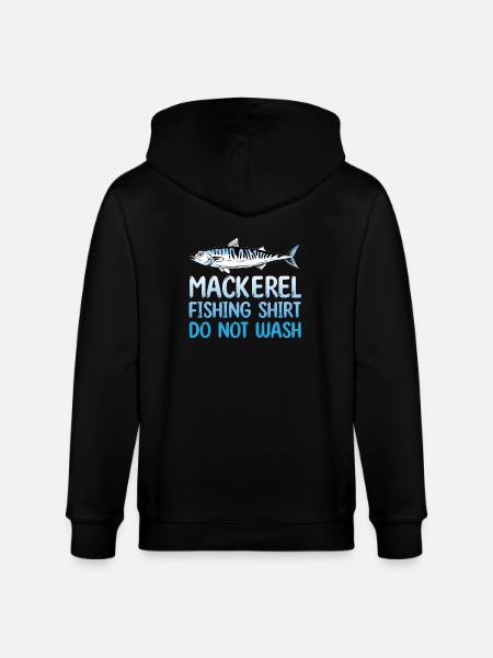Mackerel Angler Shirt - Stanley/Stella CULTIVATOR Unisex Organic Hooded Jacket - black