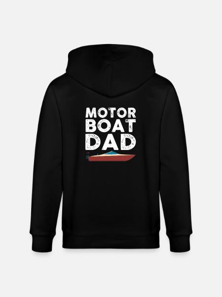 Great powerboat father outfit - Stanley/Stella CULTIVATOR  Unisex Organic Hooded Jacket - black