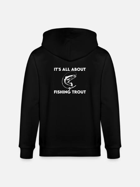 Forellenangeln - Stanley/Stella Unisex Bio-Kapuzenjacke CULTIVATOR - Schwarz