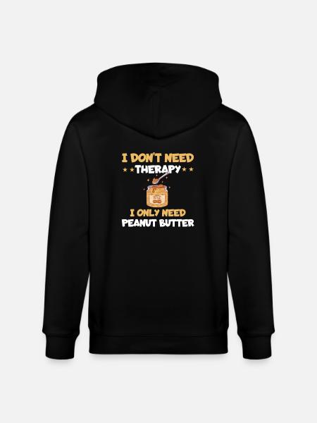 Peanut butter - Stanley/Stella CULTIVATOR  Unisex Organic Hooded Jacket - black