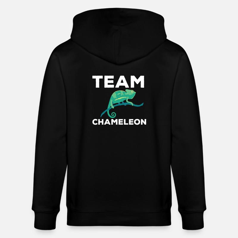 Équipe Chameleon - Veste à capuche bio CULTIVATOR Stanley/Stella Unisexe - noir