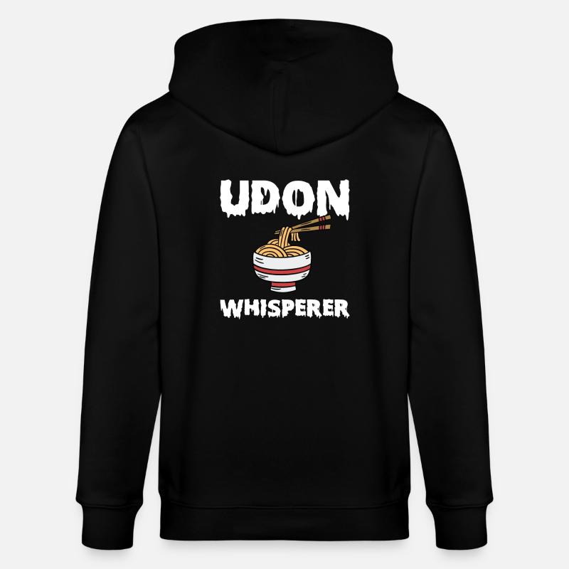 Udon Flüsterer - Stanley/Stella Unisex Bio-Kapuzenjacke CULTIVATOR - Schwarz