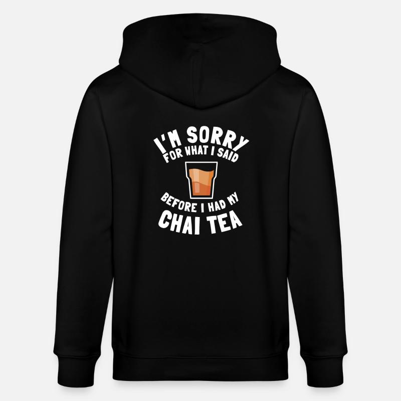 Chai Tee Geschenk - Stanley/Stella Unisex Bio-Kapuzenjacke CULTIVATOR  - Schwarz