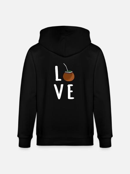 Yerba mate tea - Stanley/Stella CULTIVATOR  Unisex Organic Hooded Jacket - black