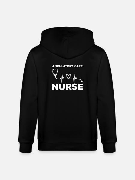 Idée cadeau d’infirmière ambulatoire - Veste à capuche bio CULTIVATOR Stanley/Stella Unisexe - noir