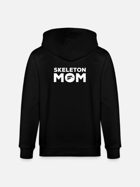 Skeleton Mama Outfit Women - Stanley/Stella CULTIVATOR Unisex Organic Hooded Jacket - black