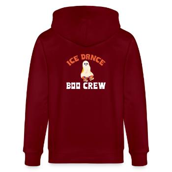 Eistanz Boo Crew Halloween Kostüm - Stanley/Stella Unisex Bio-Kapuzenjacke CULTIVATOR  - Burgunderrot - Hinten - Anna (173cm)