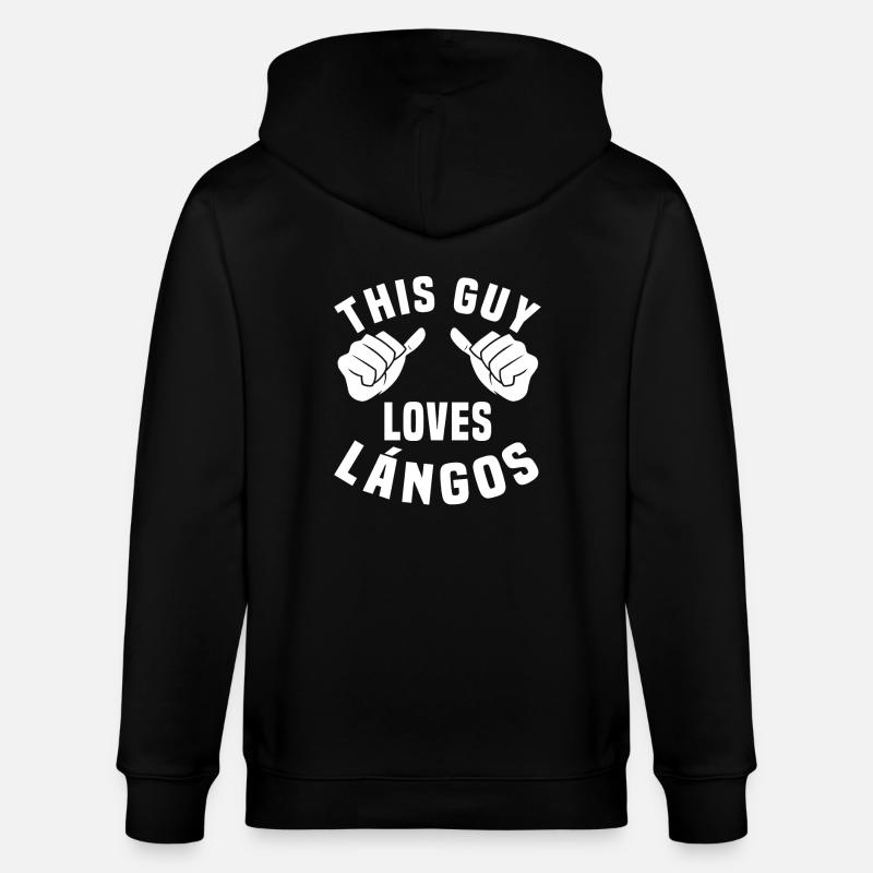 Lango's Lovers - Stanley/Stella CULTIVATOR  Unisex Organic Hooded Jacket - black