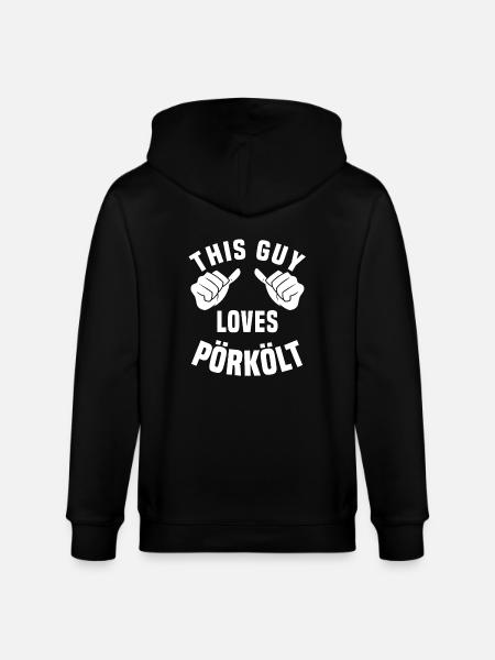 authentiscPörkölt Lovers - Stanley/Stella CULTIVATOR Unisex Organic Hooded Jacket - black
