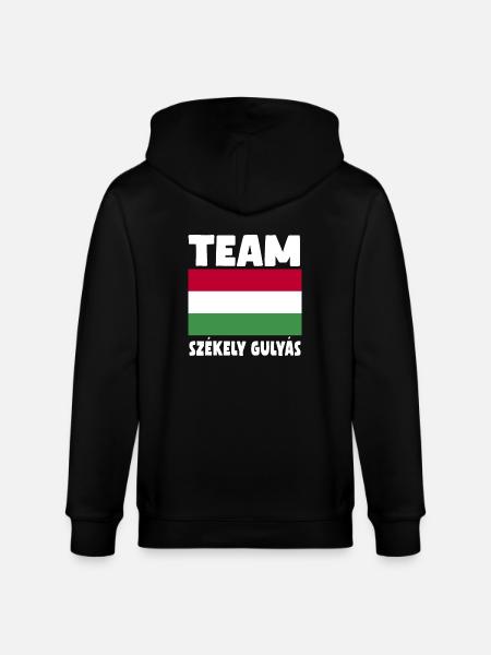 Pig LeadTeam Szekely Gulyas - Stanley/Stella CULTIVATOR Unisex Organic Hooded Jacket - black