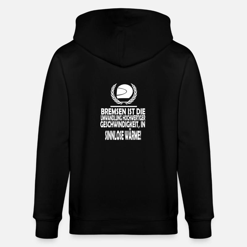 Motorrad - Stanley/Stella Unisex Bio-Kapuzenjacke CULTIVATOR - Schwarz
