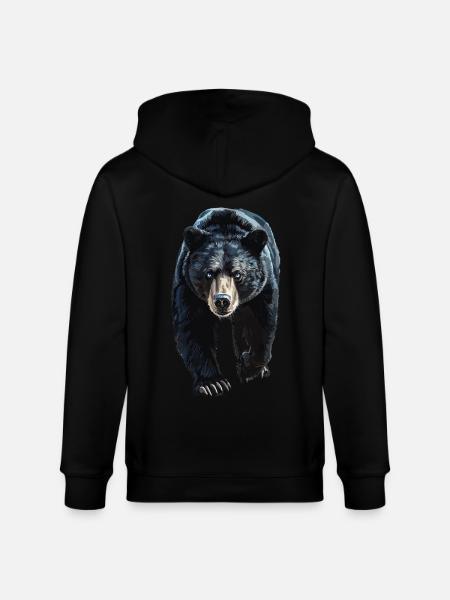 Tragen - Stanley/Stella Unisex Bio-Kapuzenjacke CULTIVATOR - Schwarz