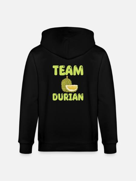 Team Durian - Stanley/Stella Unisex Bio-Kapuzenjacke CULTIVATOR - Schwarz