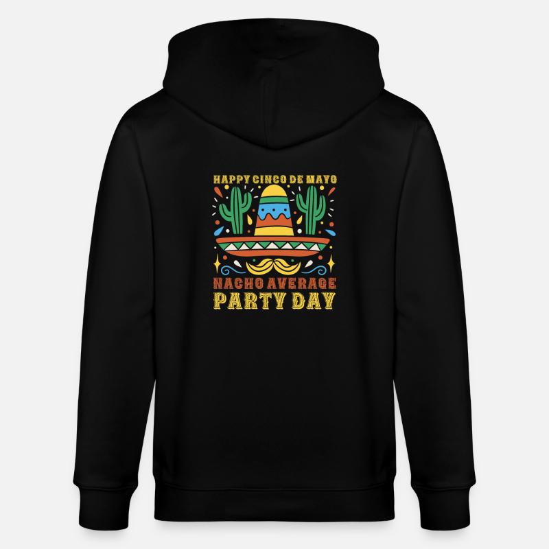 Cinco De Mayo - Veste à capuche bio CULTIVATOR Stanley/Stella Unisexe - noir