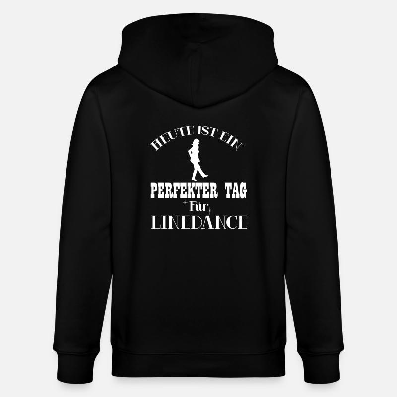 Linedance - Stanley/Stella Unisex Bio-Kapuzenjacke CULTIVATOR  - Schwarz