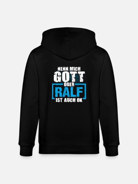 RALF - ok - Stanley/Stella Unisex Bio-Kapuzenjacke CULTIVATOR - Schwarz