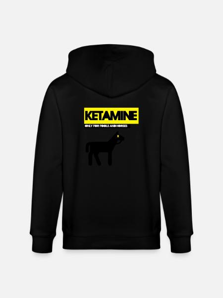 KETAMIN - Stanley/Stella Unisex Bio-Kapuzenjacke CULTIVATOR - Schwarz