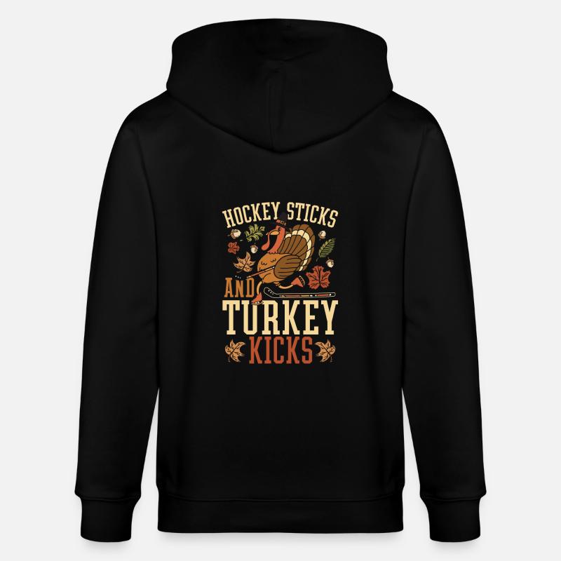 Concours Puck Thanksgiving - Veste à capuche bio CULTIVATOR Stanley/Stella Unisexe - noir