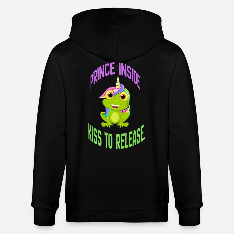 Prince Inside – Kiss to Release - Stanley/Stella Unisex Bio-Kapuzenjacke CULTIVATOR  - Schwarz
