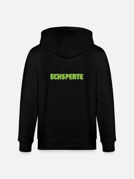 Terraristik Echsperte Terrarium - Stanley/Stella Unisex Bio-Kapuzenjacke CULTIVATOR - Schwarz