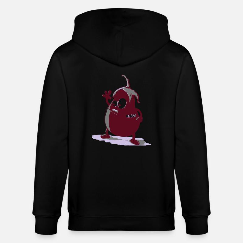 monstre - Veste à capuche bio CULTIVATOR Stanley/Stella Unisexe - noir
