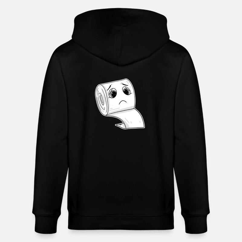 PQ Mème drôle - Veste à capuche bio CULTIVATOR Stanley/Stella Unisexe - noir