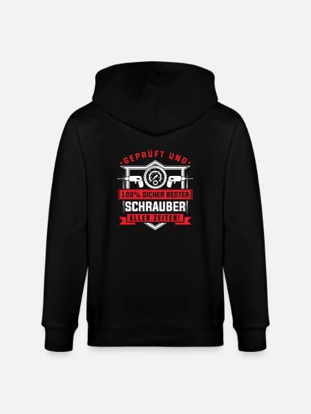 Geprüft bester Schrauber - Stanley/Stella Unisex Bio-Kapuzenjacke CULTIVATOR - Schwarz