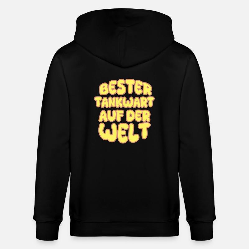 Cadeau pour le pompiste - Veste à capuche bio CULTIVATOR Stanley/Stella Unisexe - noir