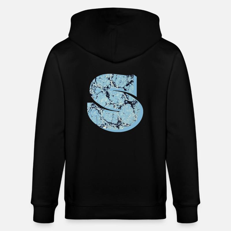e 55 s - Stanley/Stella Unisex Bio-Kapuzenjacke CULTIVATOR  - Schwarz