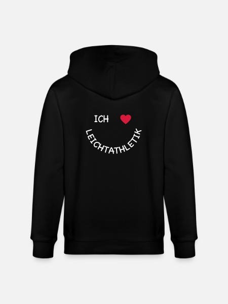 Leichtathletik - Stanley/Stella Unisex Bio-Kapuzenjacke CULTIVATOR - Schwarz