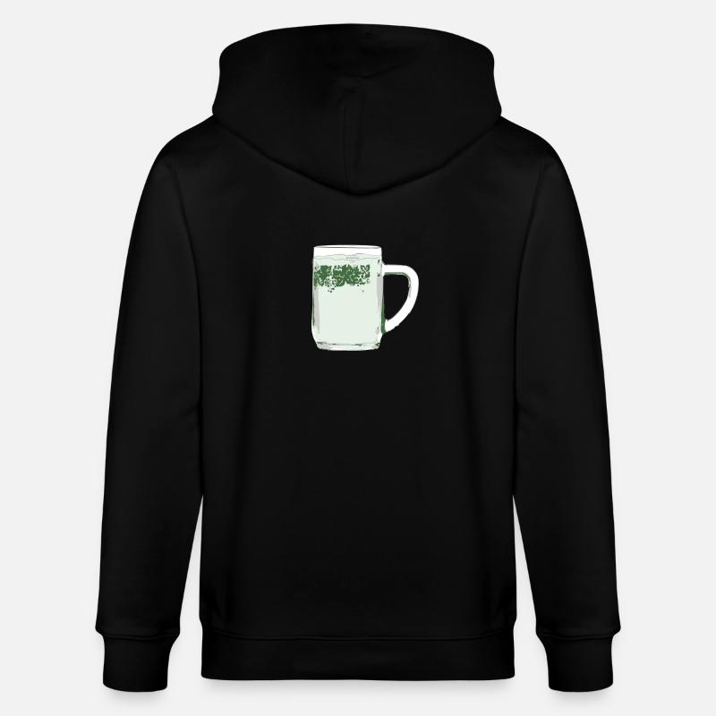 Spritzer - Stanley/Stella Unisex Bio-Kapuzenjacke CULTIVATOR  - Schwarz