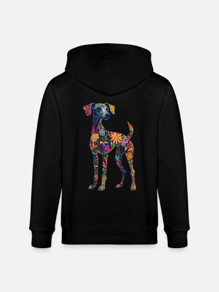Whippet - Stanley/Stella Unisex Bio-Kapuzenjacke CULTIVATOR - Schwarz