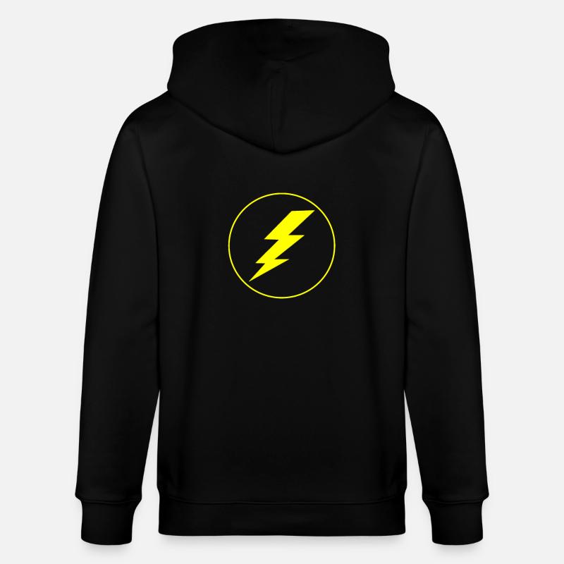 Flash - Stanley/Stella Unisex Bio-Kapuzenjacke CULTIVATOR  - Schwarz