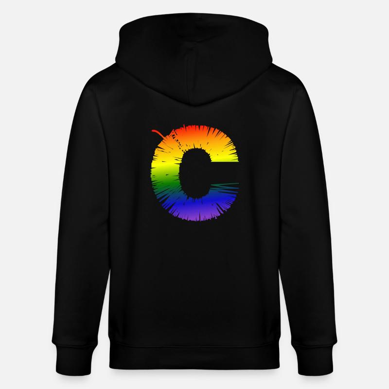 Rainobow C - Stanley/Stella Unisex Bio-Kapuzenjacke CULTIVATOR  - Schwarz