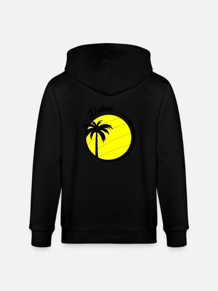 dubai - Stanley/Stella Unisex Bio-Kapuzenjacke CULTIVATOR  - Schwarz