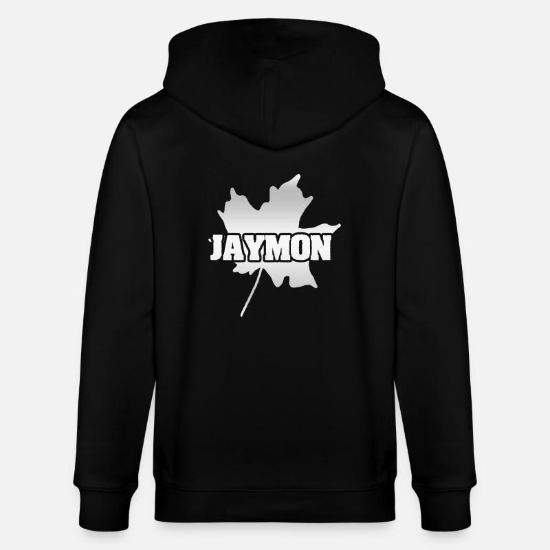 Jaymon - Stanley/Stella Unisex Bio-Kapuzenjacke CULTIVATOR  - Schwarz