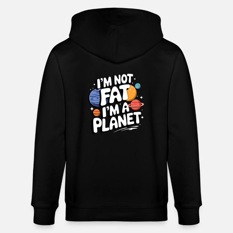 Planète Système solaire Astronomie Espace - Veste à capuche bio CULTIVATOR Stanley/Stella Unisexe - noir
