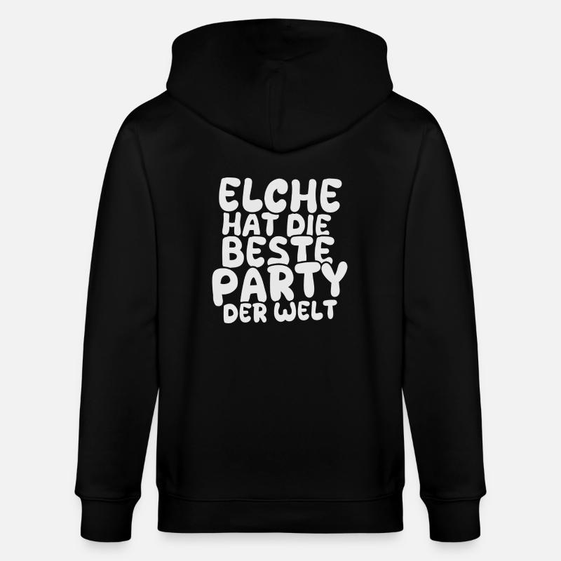 Destination de vacances Elche - Veste à capuche bio CULTIVATOR Stanley/Stella Unisexe - noir